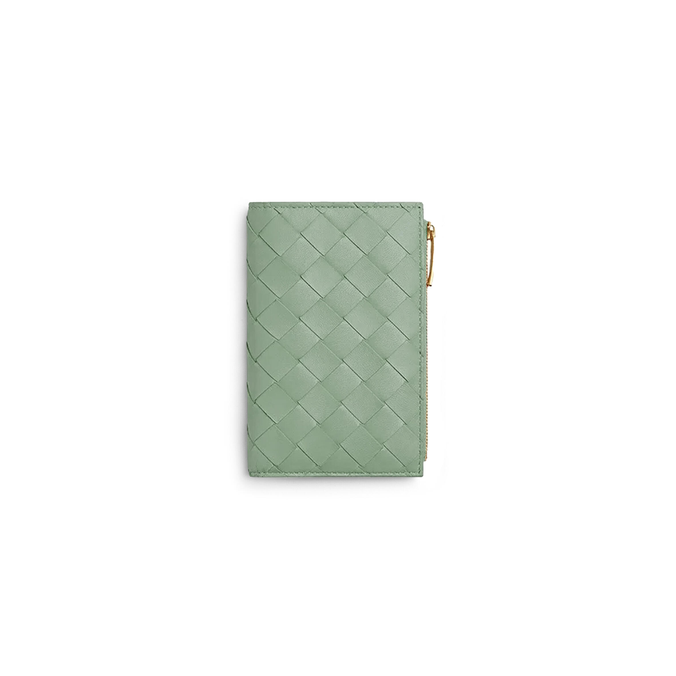 BOTTEGA VENETA INTRECCIATO MEDIUM BI-FOLD WALLET 749940 (14.5*9.3*2cm)